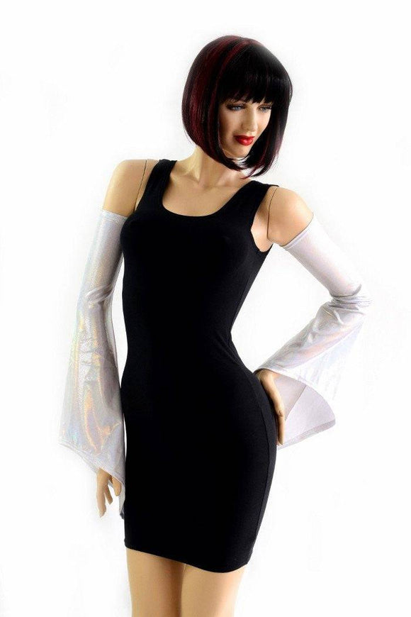 Flashbulb Holographic Pixie Arm Warmer Sleeves - Coquetry Clothing