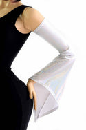 Flashbulb Holographic Pixie Arm Warmer Sleeves - 2