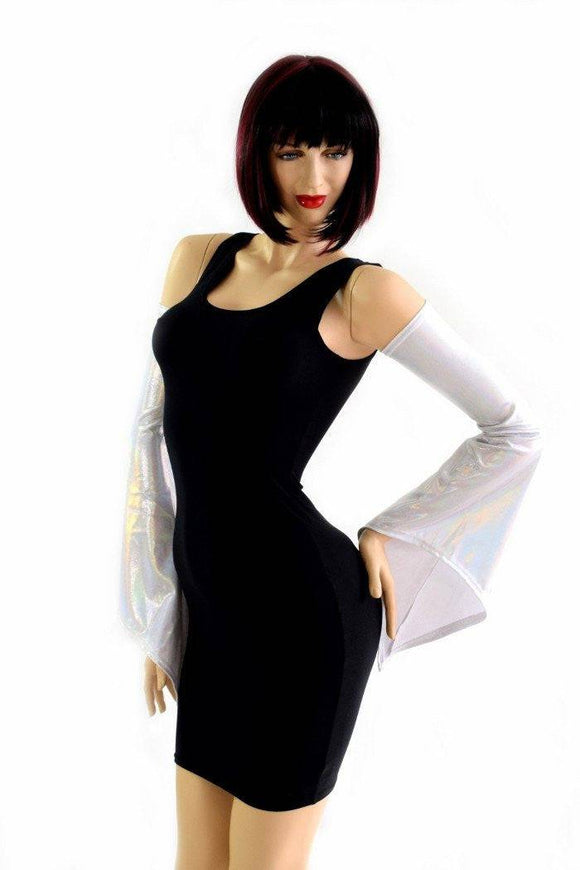Flashbulb Holographic Pixie Arm Warmer Sleeves - Coquetry Clothing