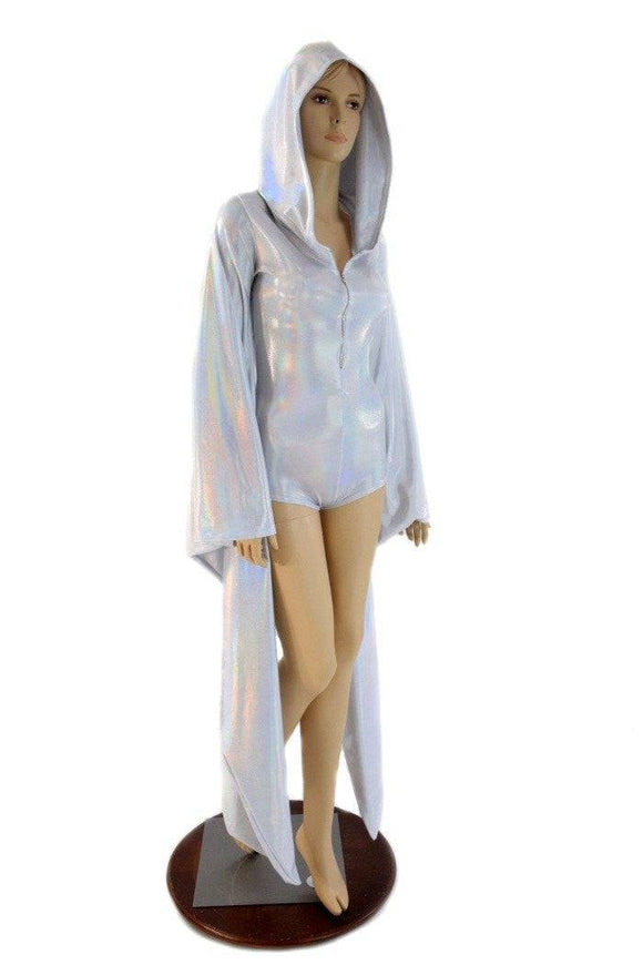 Flashbulb Kimono Sleeve Hoodie Romper - Coquetry Clothing
