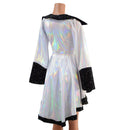 Flashbulb Pirate Coat with Star Noir Trim - Coquetry Clothing