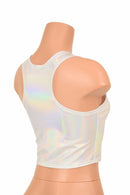 Flashbulb Racerback Crop Top - Coquetry Clothing