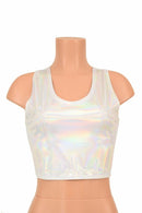 Flashbulb Racerback Crop Top - Coquetry Clothing