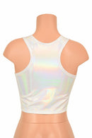 Flashbulb Racerback Crop Top - Coquetry Clothing