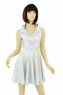 Flashbulb Sleeveless Hoodie Skater Dress - Coquetry Clothing