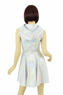 Flashbulb Sleeveless Hoodie Skater Dress - Coquetry Clothing