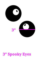 Flashbulb Spooky Eyes Pasties - 4