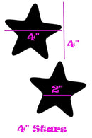 Flashbulb Star Pasties - Coquetry Clothing