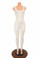 Flashbulb Tank Holographic Catsuit - Coquetry Clothing