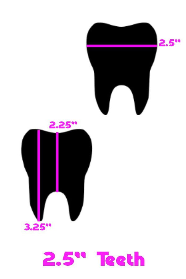 Flashbulb Tooth Pasties - 3