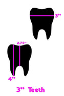 Flashbulb Tooth Pasties - 4