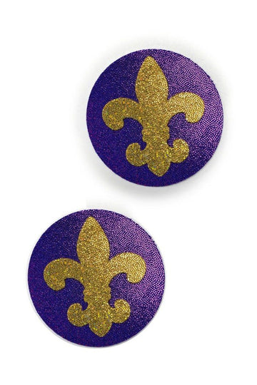 Fleur De Lis Pasties - Coquetry Clothing