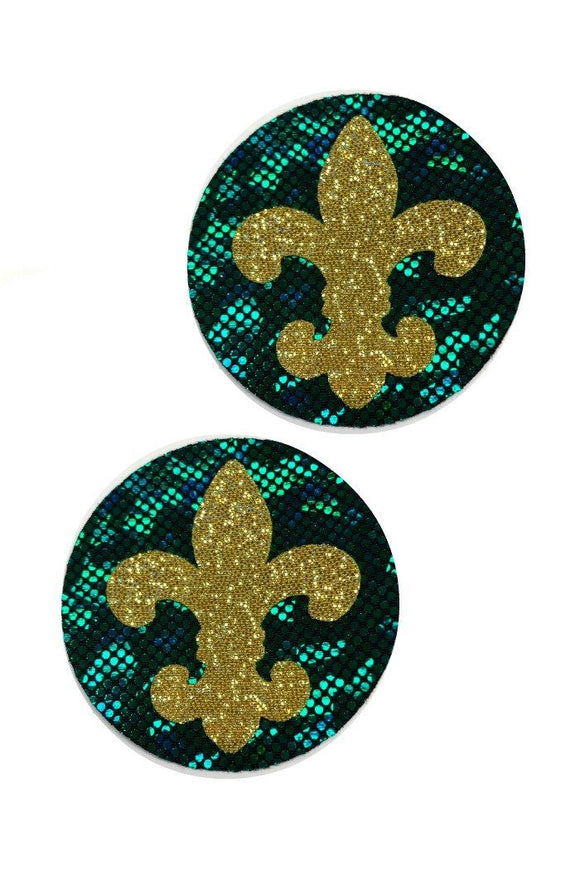 Fleur De Lis Pasties - Coquetry Clothing