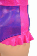 Flip Sleeve Paneled Romper - Coquetry Clothing