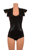 Flip Sleeve Side Panel Romper - Coquetry Clothing