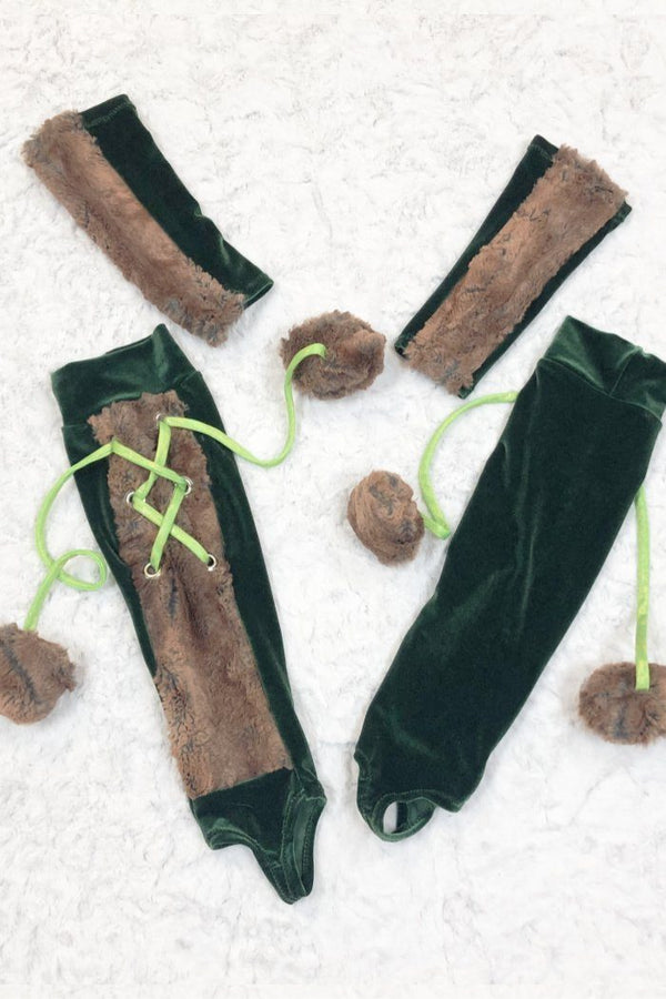 Forest Fox Leg Warmer & Arm warmer Accessory Set - 2