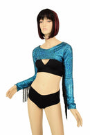 Fringe Bolero Dance Sleeves - Coquetry Clothing