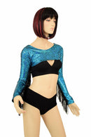 Fringe Bolero Dance Sleeves - Coquetry Clothing
