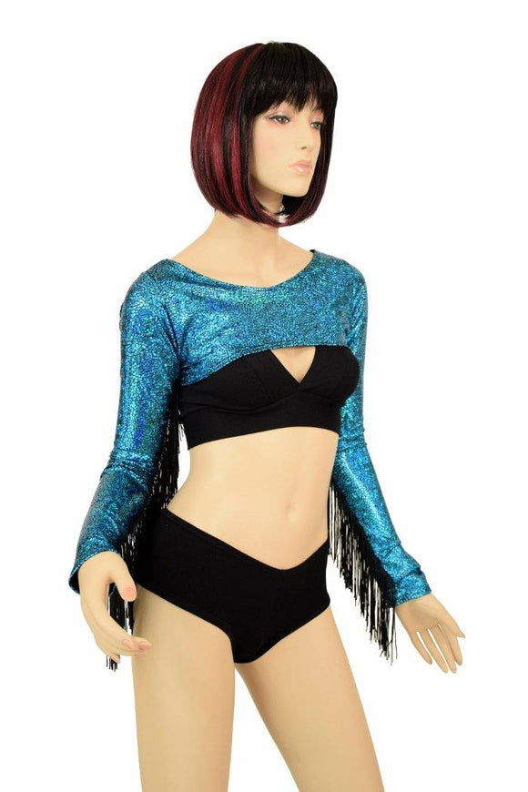 Fringe Bolero Dance Sleeves - Coquetry Clothing