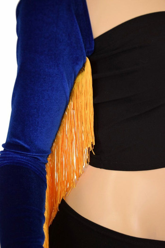 Fringe "Samba Sleeve" Dance Shrug - Coquetry Clothing