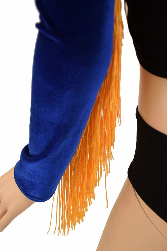 Fringe "Samba Sleeve" Dance Shrug - Coquetry Clothing