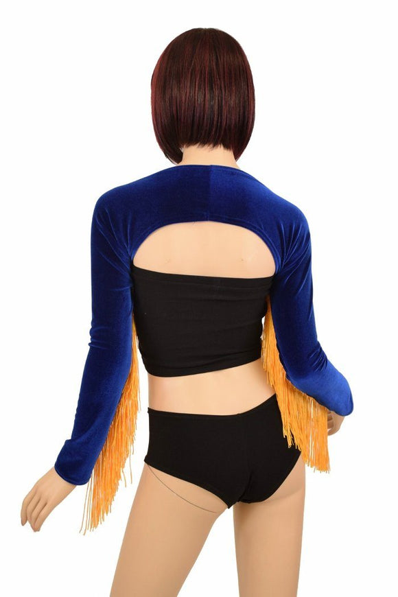 Fringe "Samba Sleeve" Dance Shrug - Coquetry Clothing