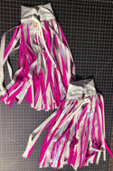 Fringed Wrestling Arm Bands with Slide Ties - 7