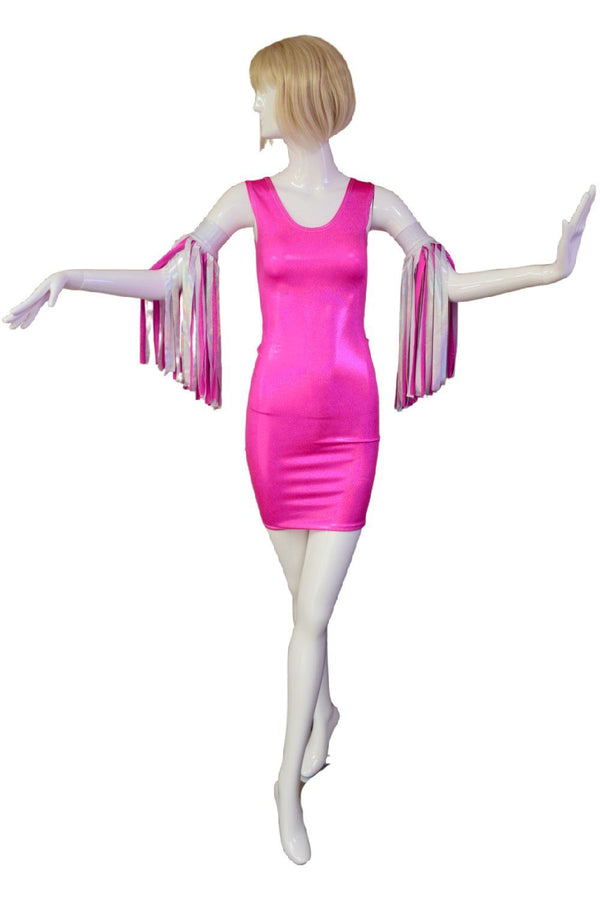 Fringed Wrestling Arm Bands with Slide Ties - 2