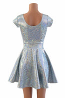Frostbite Cap Sleeve Skater Dress - Coquetry Clothing