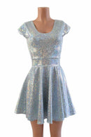 Frostbite Cap Sleeve Skater Dress - Coquetry Clothing