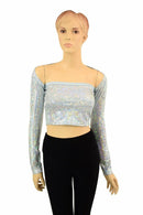 Frostbite Holo "Samba Sleeve" Dance Shrug - Coquetry Clothing