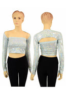 Frostbite Holo "Samba Sleeve" Dance Shrug - Coquetry Clothing