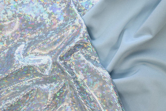 Frostbite Holographic Bolt Pasties - Coquetry Clothing