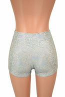 Frostbite Holographic Midrise Shorts - Coquetry Clothing