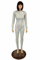 Frostbite Holographic "Stella" Catsuit - Coquetry Clothing
