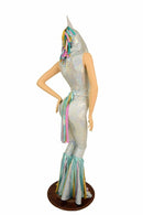 Frostbite Holographic Unicorn Catsuit - Coquetry Clothing