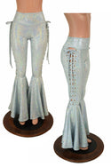 Frostbite Lace Up Bell Bottom Flares - 1