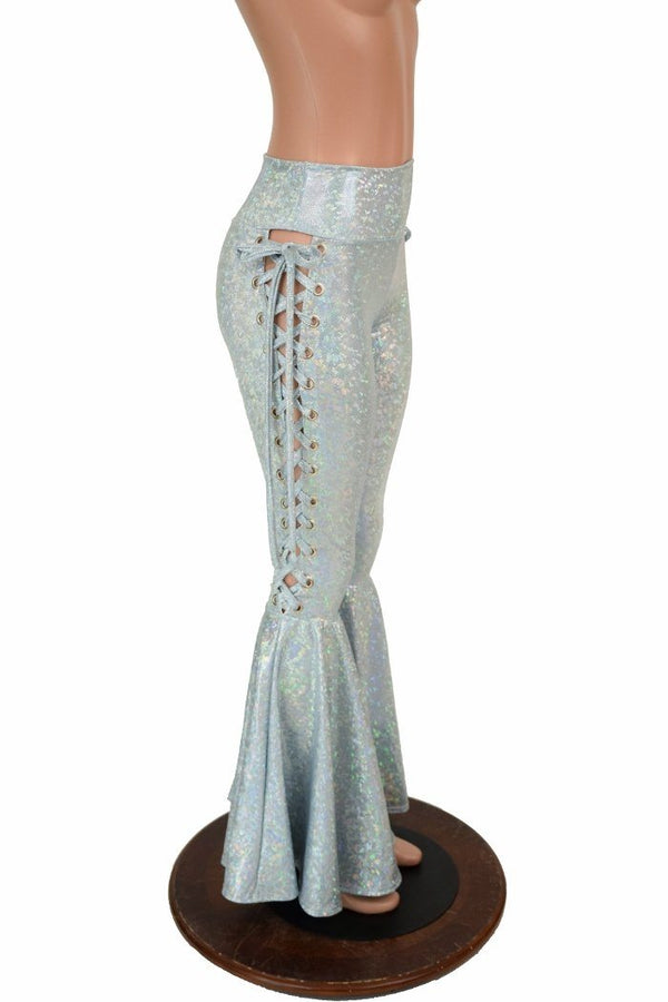 Frostbite Lace Up Bell Bottom Flares - 3