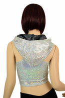 Frostbite Racerback Crop Hoodie - Coquetry Clothing