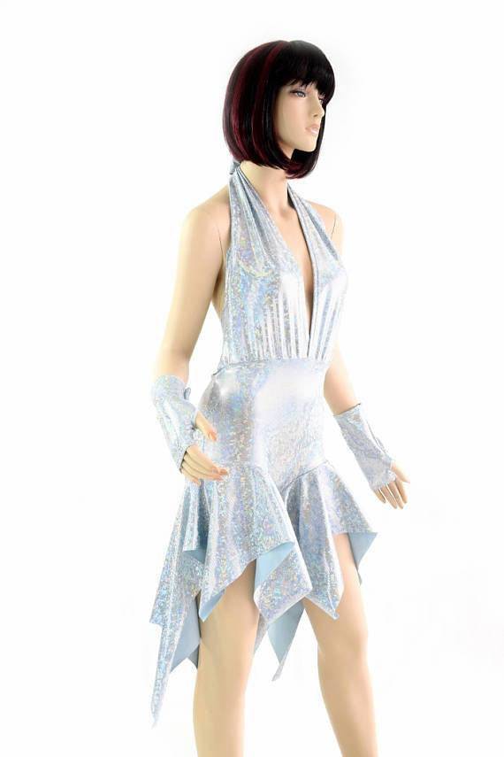 Frostbite Shattered Glass Fabric - Coquetry Clothing