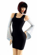 Frostbite Shattered Glass Pixie Arm Warmer Sleeves - Coquetry Clothing