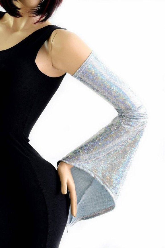 Frostbite Shattered Glass Pixie Arm Warmer Sleeves - Coquetry Clothing