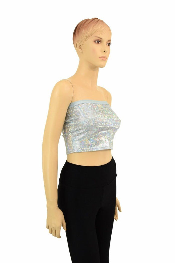 Frostbite Shattered Glass Tube Top - Coquetry Clothing