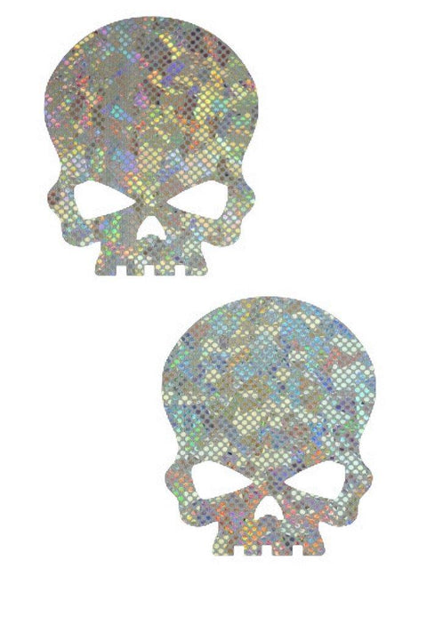 Frostbite Skulls Pasties - Coquetry Clothing