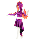 Fuchsia and Orange Dragon Set (+Dragon Wings!) - Coquetry Clothing