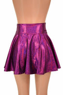 Fuchsia Mini Rave Skirt - Coquetry Clothing
