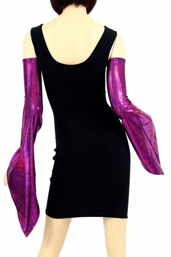 Fuchsia Pixie Arm Warmer Sleeves - Coquetry Clothing