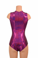 Fuchsia Sleeveless Romper - Coquetry Clothing