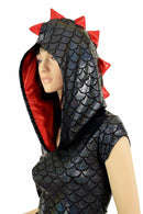 Full Length Black Dragon Hoodie - Coquetry Clothing