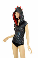 Full Length Black Dragon Hoodie - Coquetry Clothing
